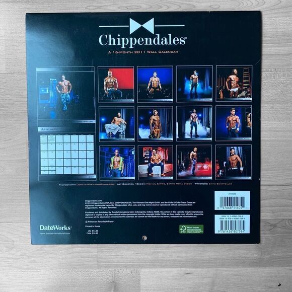 Chippendales Calendar 2011   - Picture 2 of 5